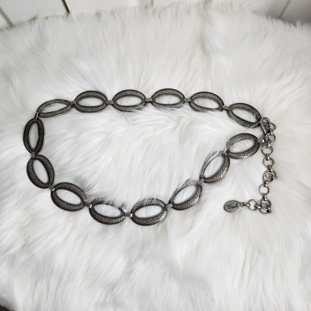 Fossil Hammered Loop Belt - image 4